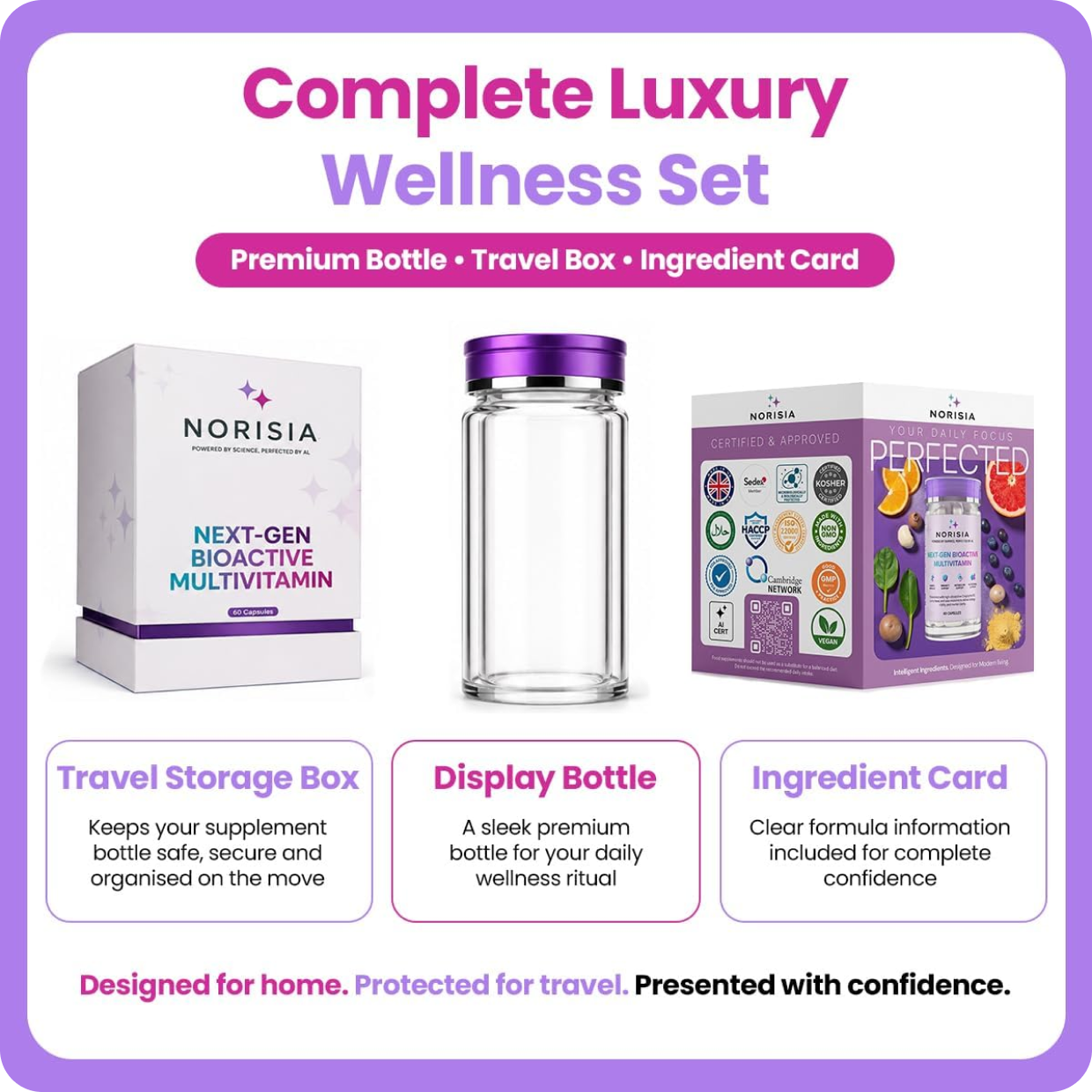 Norisia Multivitamin Next-Gen BioActive Capsules