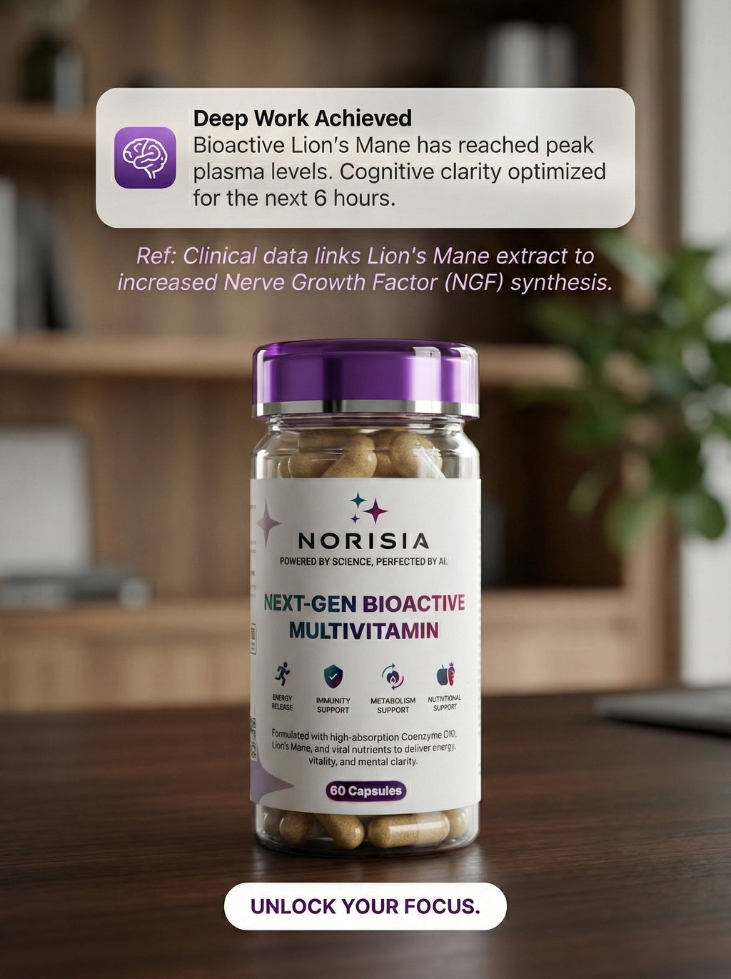 Norisia Multivitamin Next-Gen BioActive Capsules