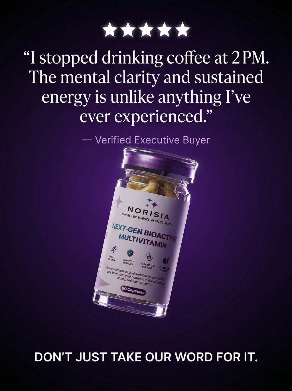 Norisia Multivitamin Next-Gen BioActive Capsules