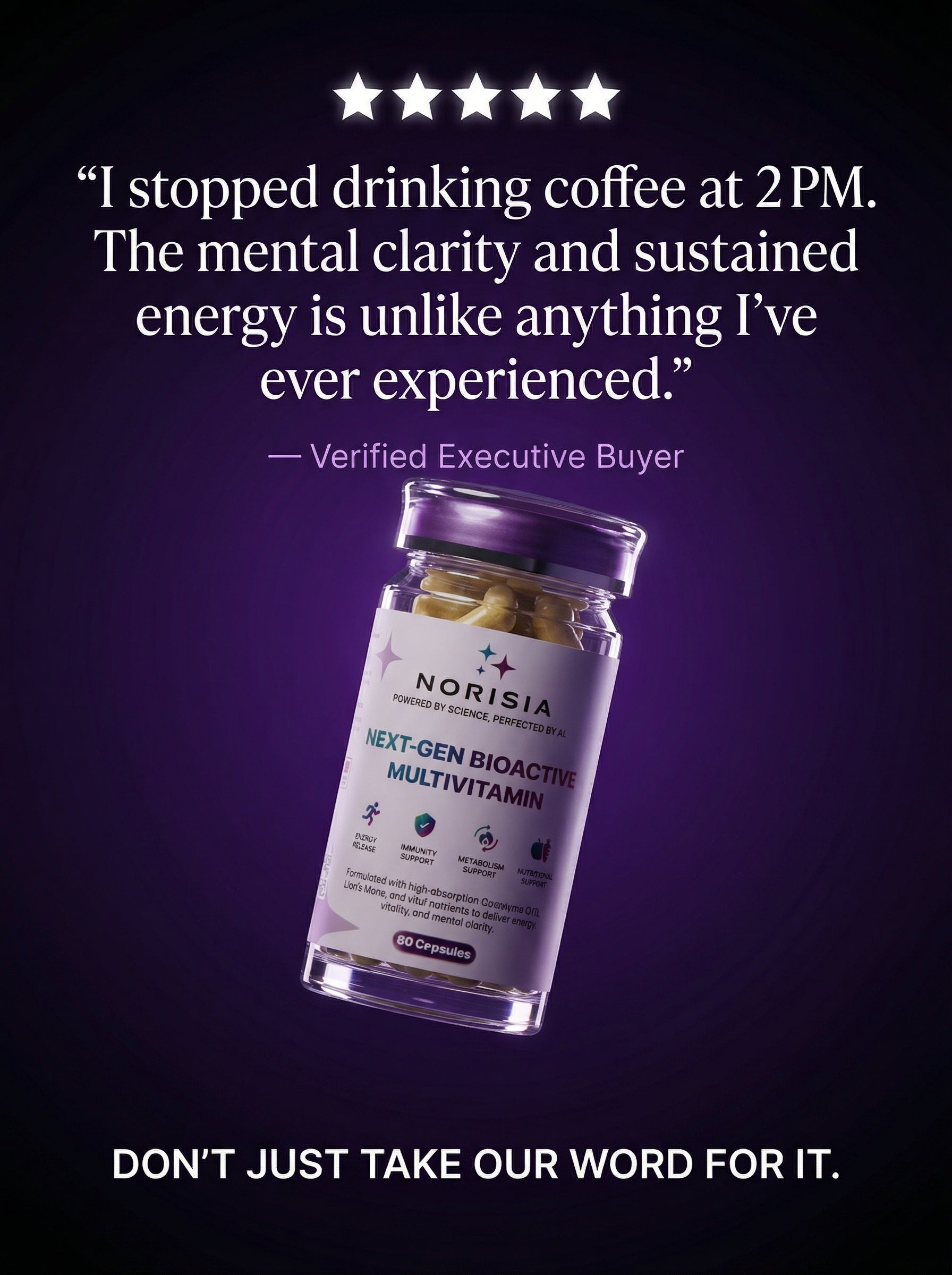 Norisia Multivitamin Next-Gen BioActive Capsules